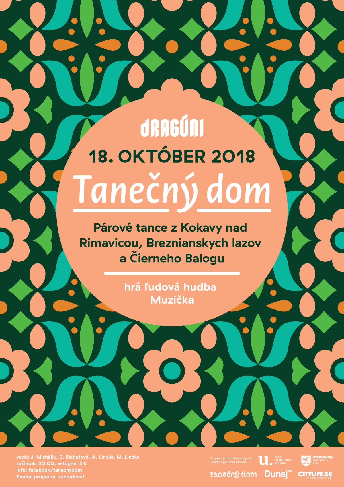 You are currently viewing TANEČNÝ DOM, KC DUNAJ – 18.10.2018