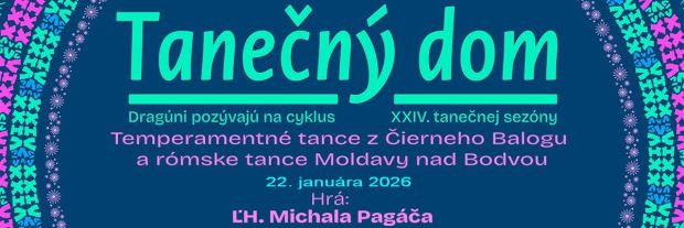 Read more about the article 12. februára 2026 – Fašiangový Tanečný dom s MUZIČKOU v Kácečku!