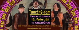 Read more about the article 12. februára 2026 – Fašiangový Tanečný dom s MUZIČKOU v Kácečku!